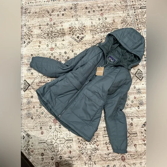 Patagonia Women’s Puffer Coat | Size Small | Blue/Teal | NWT - Picture 6 of 6